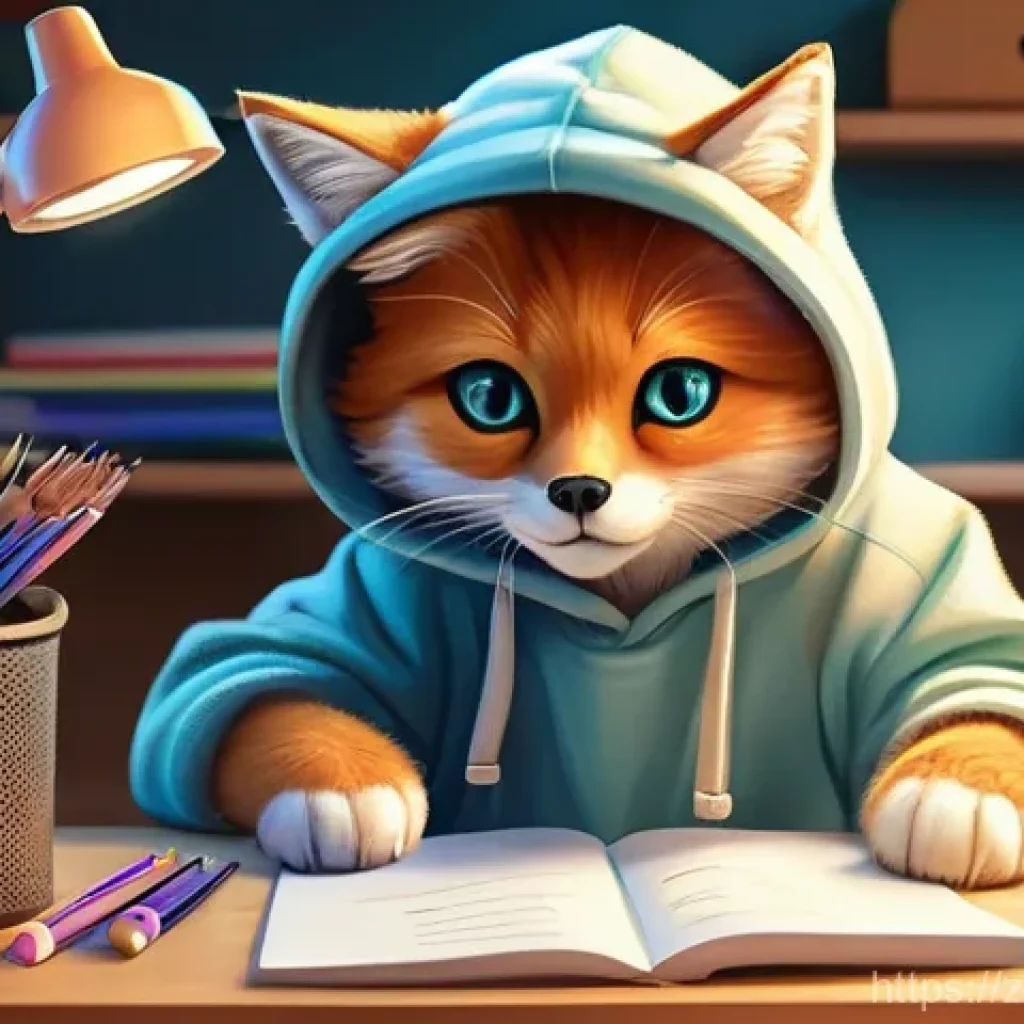 디지털아트 오픈소스 프로그램 추천 - **Prompt:** "A vibrant Q-style digital painting of a young artist happily immersed in their creative...