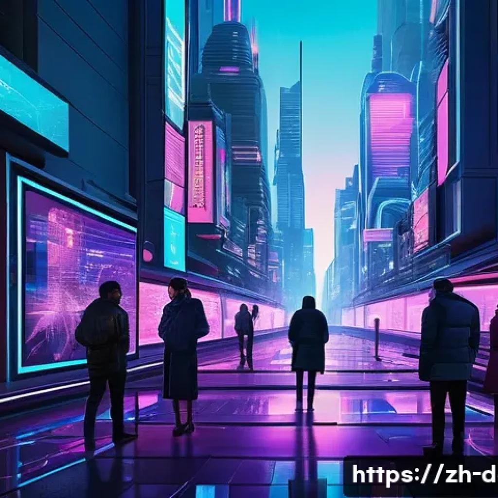 디지털아트 공모전 수상작 분석 - A futuristic digital artwork blending multiple media: seamless integration of hyper-realistic 3D mod...