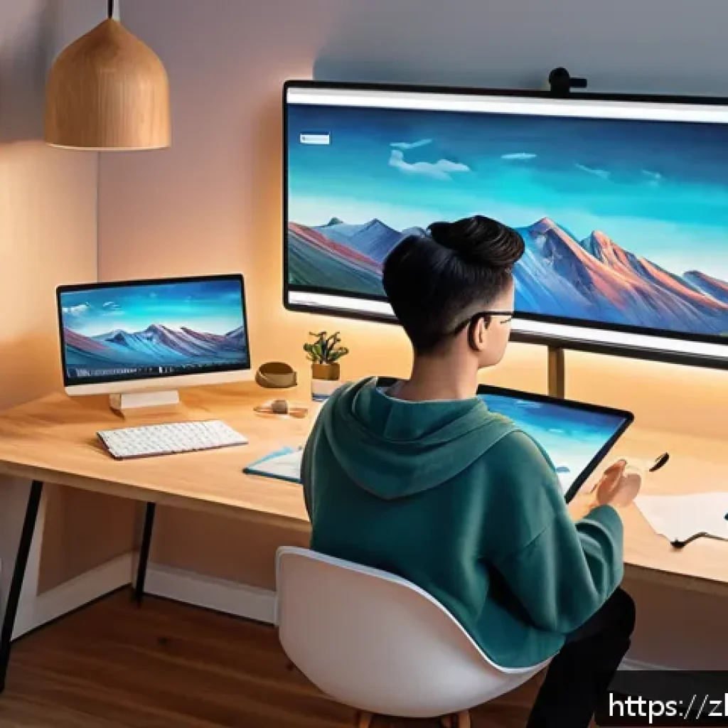 트위치에서 아트 방송하는 법 - A cozy and modern art livestream setup featuring a clean, well-organized streaming room with a digit...