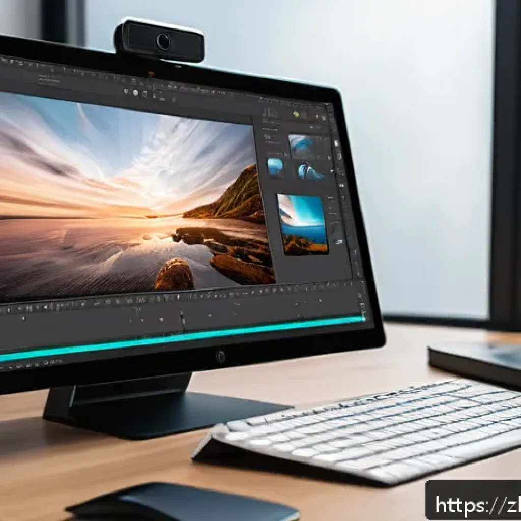웹툰 제작 툴 비교 - A professional digital artist’s workspace showcasing a sleek, minimalistic interface of Clip Studio ...